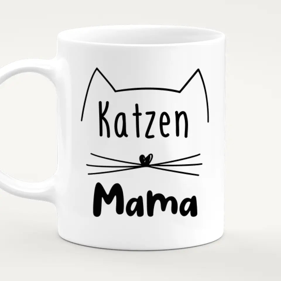 Personalisierte Tasse - Eigenes Katzenbild + Name
