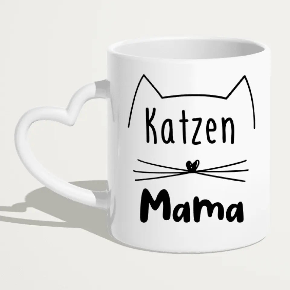 Personalisierte Tasse - Eigenes Katzenbild + Name